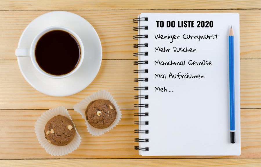neujahres Vorsätze 2020 Silvester Warstein